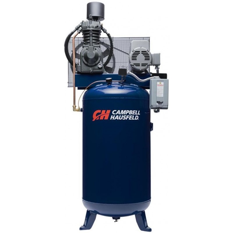 Campbell Hausfeld Air Compressor 80 Gallon 25CFM Vertical Two Stage Stationary