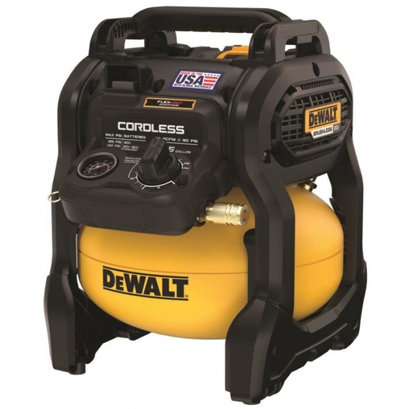 DEWALT 20V MAX Air Compressor 2-1/2 Gallon Brushless Cordless Kit