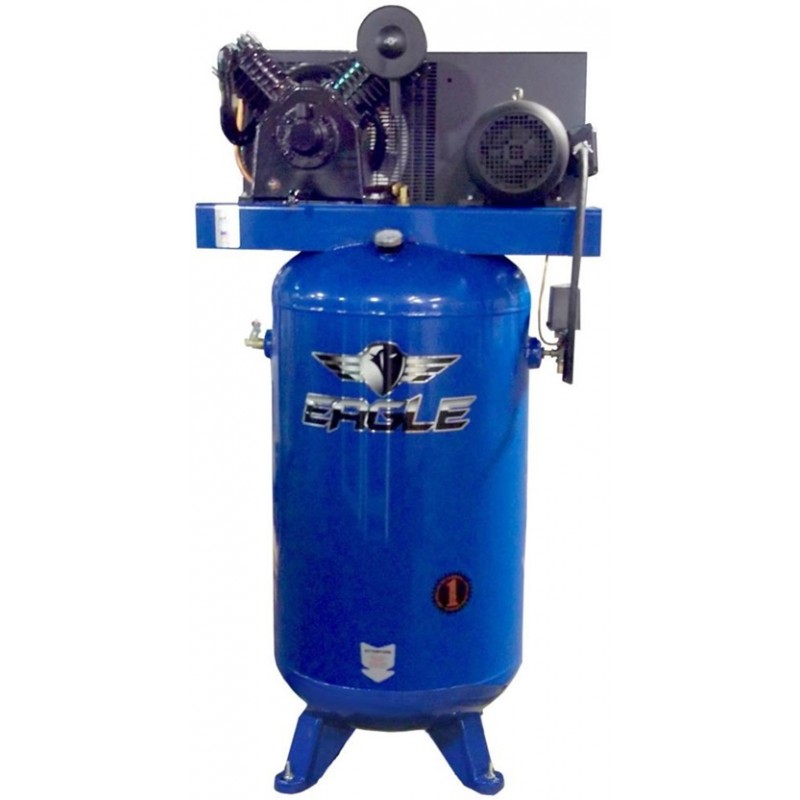 Eagle Compressor Air Compressor 2 Stage 7.5hp 24 CFM with Combo Switch