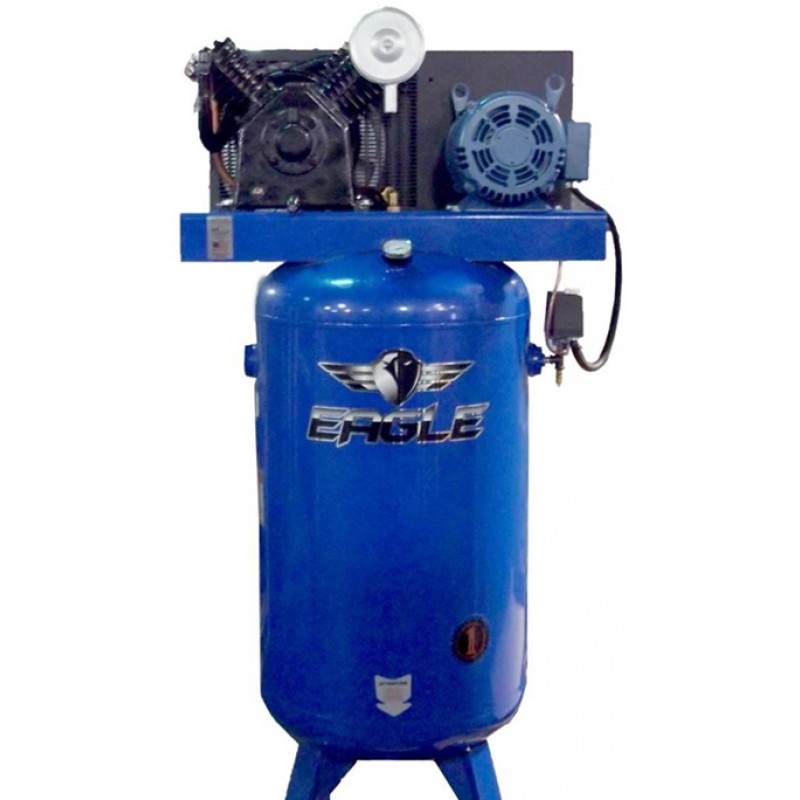 Eagle Compressor Air Compressor 5hp 18.5 CFM 2 Stage
