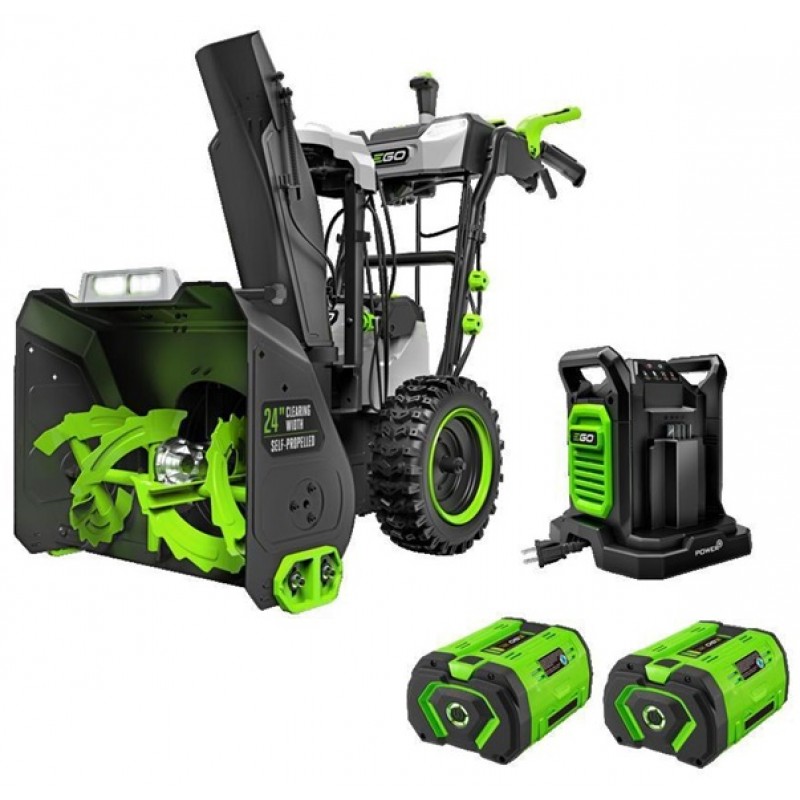 EGO 24 in Self-Propelled 2-Stage XP Snow Blower with Peak Power Kit