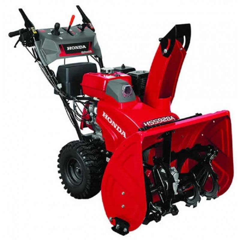 Honda 9HP 28In Two Stage Wheel Drive Snow Blower - Electric Start